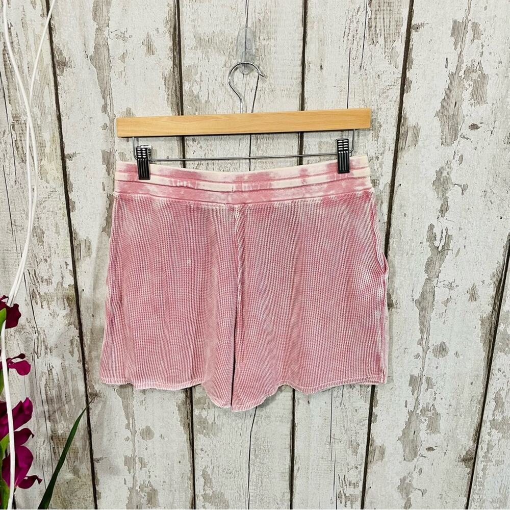 Splendid - NWT Mineral Wash Waffle Knit Shorts - Picture 6 of 8